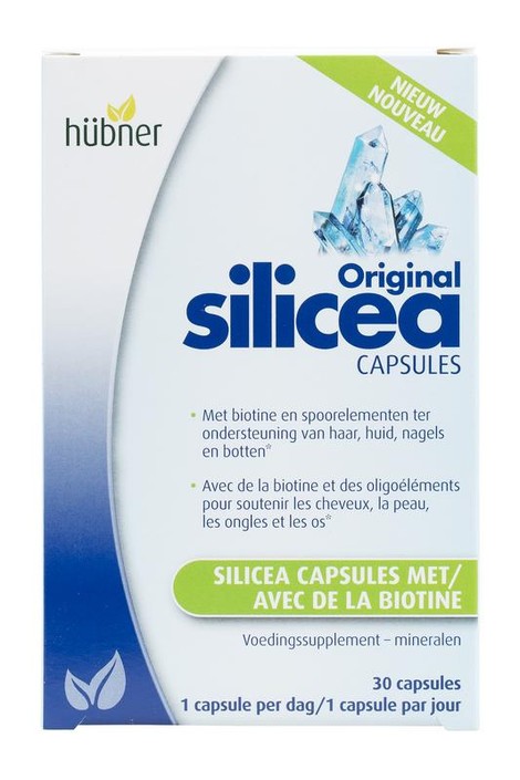 Hubner Original silicea capsules met biotine (30 Capsules)