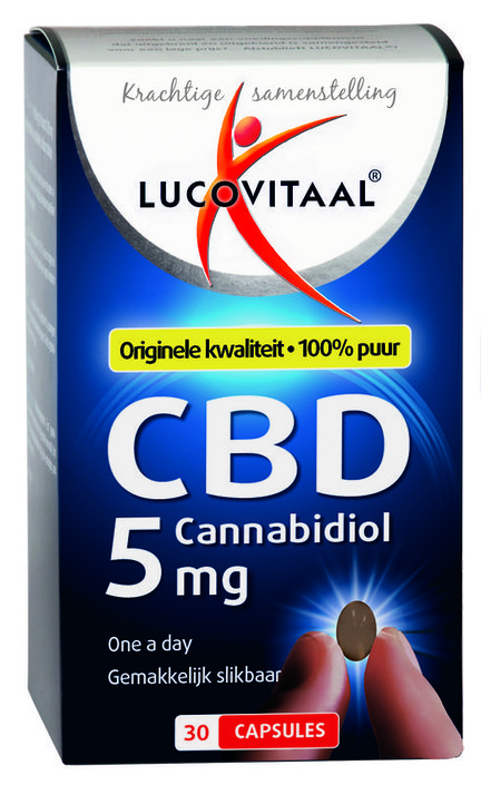 Lucovitaal Cannabidiol CBD 5mg (30 Capsules)