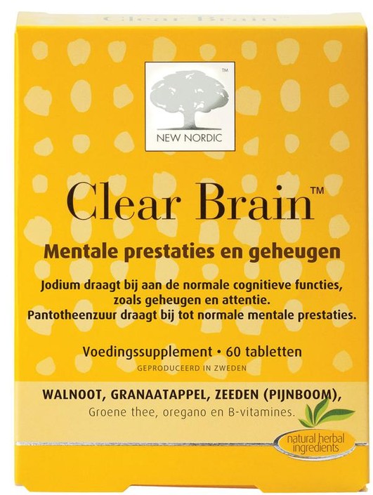New Nordic Clear brain (60 Tabletten)