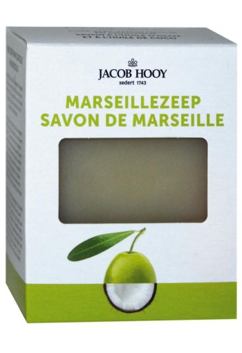 Jacob Hooy Marseille zeep niet vloeibaar (240 Milliliter)