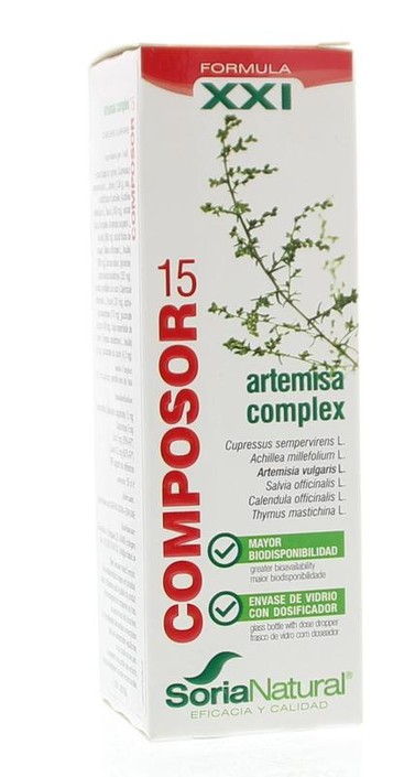 Soria Natural Composor 15 artemisia XXI (50 Milliliter)