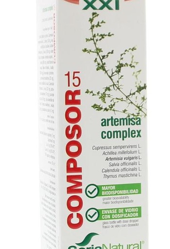 Soria Natural Composor 15 artemisia XXI (50 Milliliter)