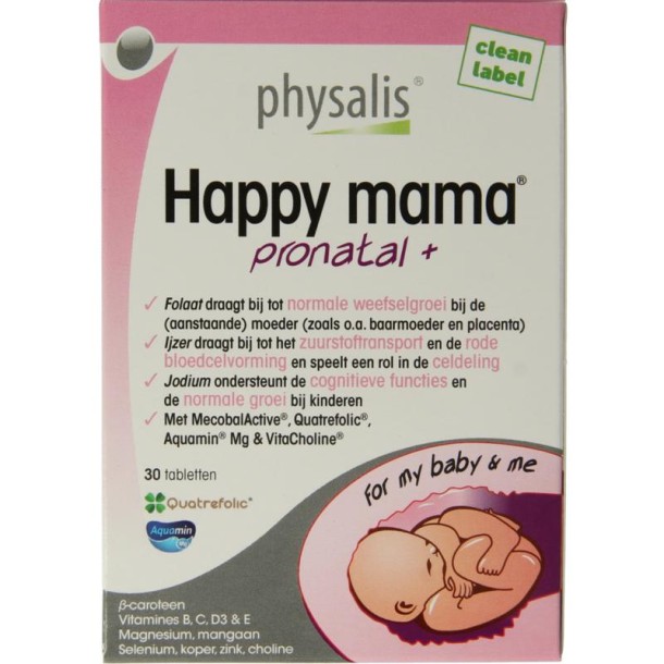 Physalis Pronatal + happy mama (30 Tabletten)