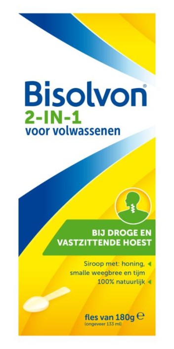 Bisolvon Drank 2-in-1 volwassenen (133 Milliliter)