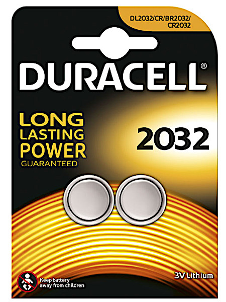 Dura­cell Li­thi­um bat­te­rij 2032 du­ra­lock 2 stuks