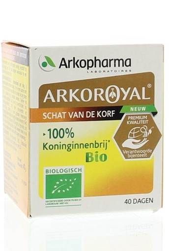 Arko Royal Royal jelly 100% koninginnebrij bio (40 Gram)