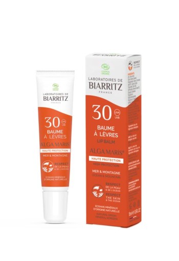 Laboratoires de Biarritz Suncare protective lip balm SPF30 (15 Milliliter)