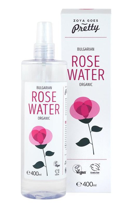 Zoya Goes Pretty Organic rose water (400 Milliliter)