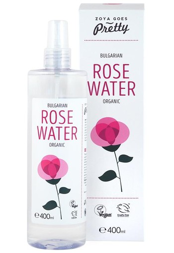 Zoya Goes Pretty Organic rose water (400 Milliliter)