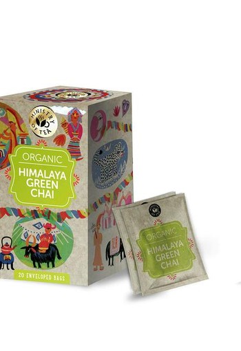 Ministry Of Tea Himalaya green chai bio (20 Zakjes)