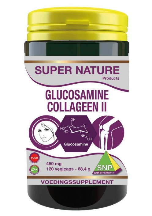 SNP Glucosamine collageen type II puur (120 Capsules)