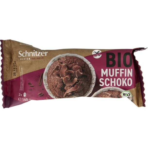 Schnitzer Muffin chocolate bio (140 Gram)