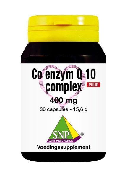 SNP Co enzym Q10 complex 400mg puur (30 Capsules)
