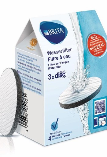 Brita Waterfilterpatroon MicroDisc 3-pack (3 Stuks)