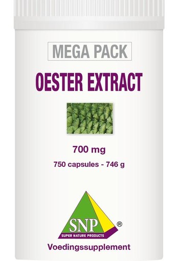 SNP Oester extract megapack (750 Capsules)