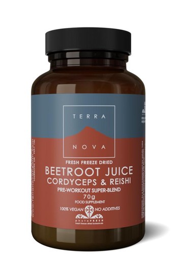 Terranova Beetroot juice cordyceps reishi (70 Gram)