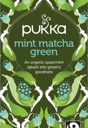 Pukka Mint matcha green bio (20 Zakjes)