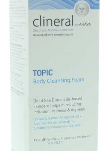 Ahava Clineral topic body cleansing foam (200 Milliliter)