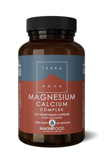 Terranova Magnesium calcium 2:1 complex (100 Vegetarische capsules)