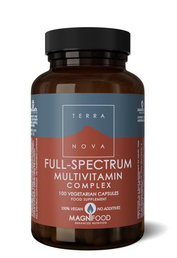 Terranova Full-spectrum multivitamin complex (100 Vegetarische capsules)