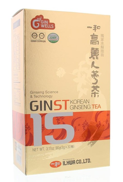 Ilhwa Ginst15 Korean ginseng tea (30 Zakjes)