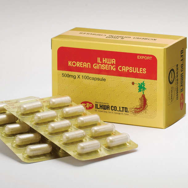 Ilhwa Korean ginseng capsule (100 Capsules)