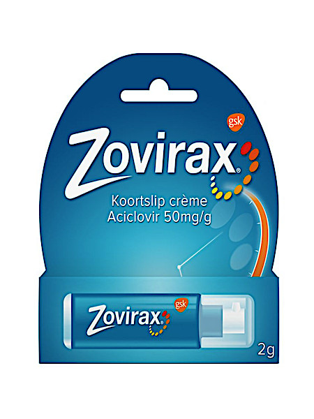 Zovirax Cream 5% pomp (2 Gram)