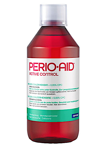 Pe­ri­o Aid Ac­ti­ve con­trol mond­spoel­mid­del  500 ml