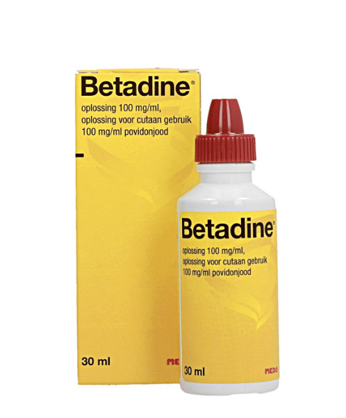 Betadine Jodium oplossing (30 Milliliter)