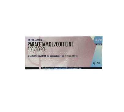 Teva Paracetamol coffeine 500/50 (20 Tabletten)