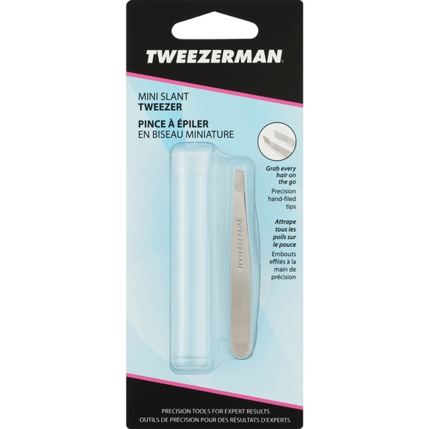 Tweezerman Mini Slant Green Stainless Steel