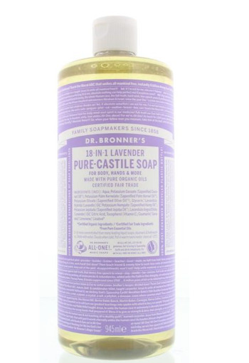 Dr Bronners Liquid soap lavendel (945 Milliliter)