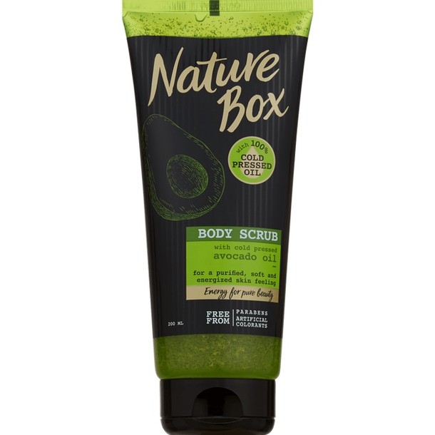 Nature Box Bodyscrub avocado 200 ml