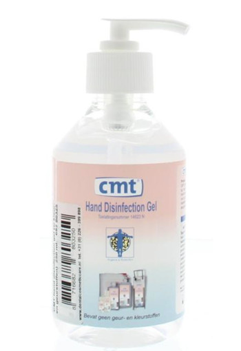 CMT Handdesinfectie gel pompflacon (250 Milliliter)