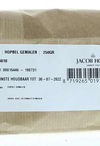Jacob Hooy Hopbel gemalen (250 Gram)