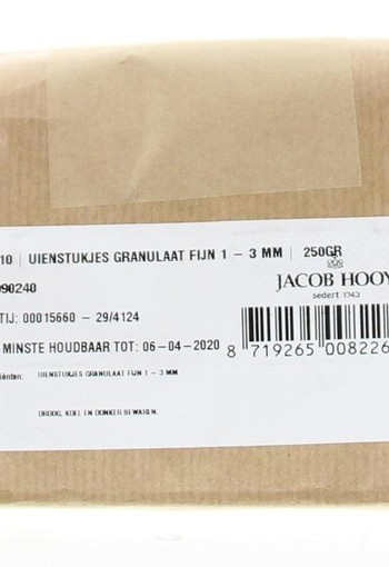 Jacob Hooy Uienstukjes granulaat (250 Gram)