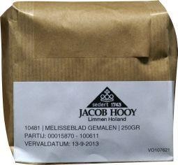 Jacob Hooy Melisseblad gemalen (250 Gram)