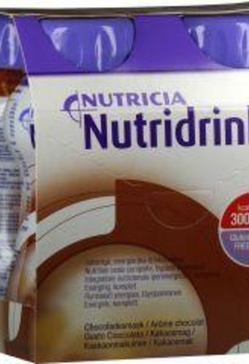 Nutridrink Chocolade 200ml (4 Stuks)
