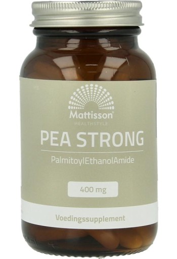 Mattisson PEA strong 400mg zuivere palmitoylethanolamide (90 Vegetarische capsules)