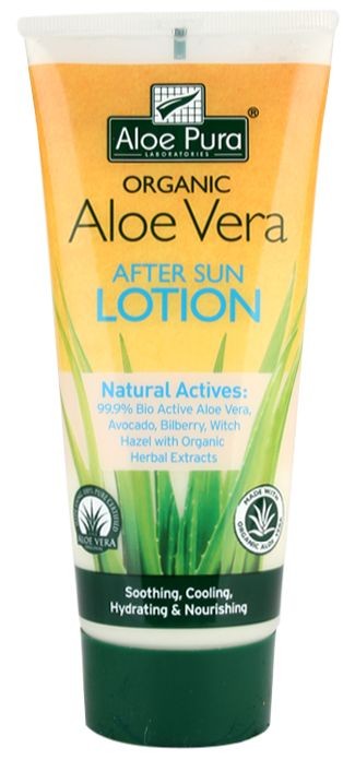 Optima Aloe pura aftersun lotion aloe vera (200 Milliliter)