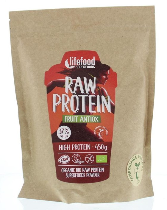 Lifefood Protein pdr fruit antiox raw bio (450 Gram)