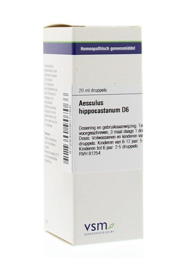 VSM Aesculus hippocastanum D6 (20 Milliliter)