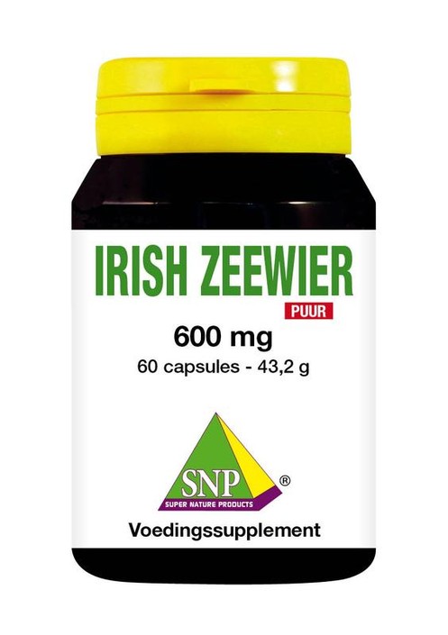 SNP Irish zeewier 600 mg puur 900mcg jodium (60 Capsules)