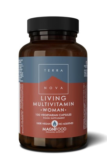 Terranova Living multivitamin woman (100 Vegetarische capsules)