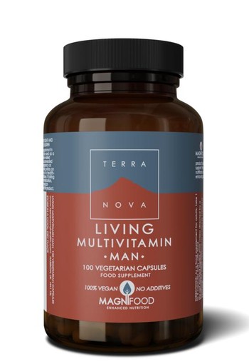 Terranova Living multivitamin man (100 Vegetarische capsules)