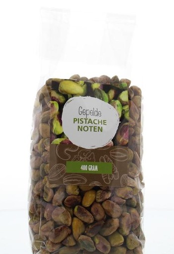 Mijnnatuurwinkel Gepelde pistache noten (400 Gram)