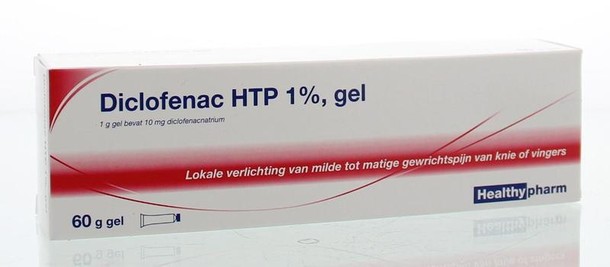 Healthypharm Diclofenac HTP 1% gel (60 Gram)