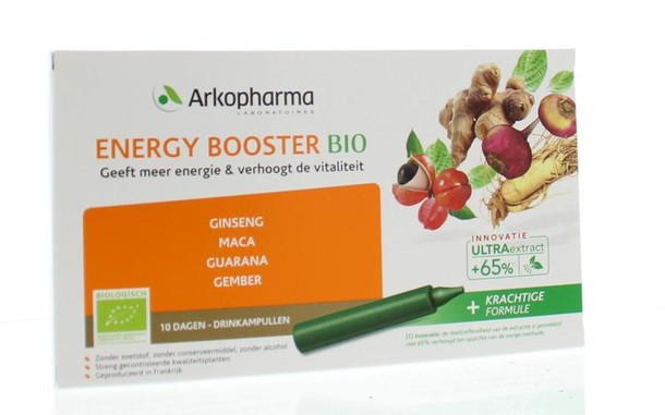 Arkofluids Energy booster bio (10 Ampullen)