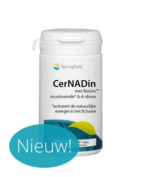 Springfield CerNADin met RiaGev™ 500 mg (60 Vegetarische capsules)