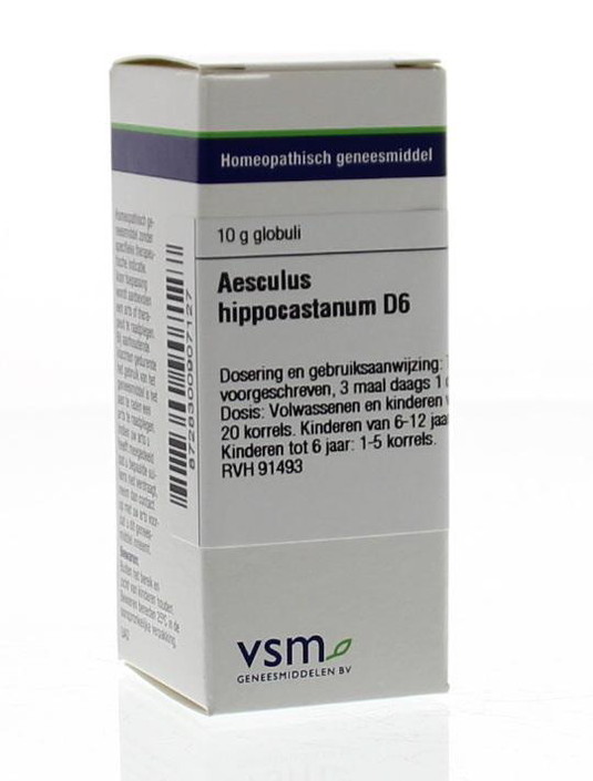 VSM Aesculus hippocastanum D6 (10 Gram)